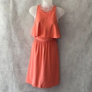 ❤️❤️Tibi SO PRETTY! Coral Silk Dress. Absolutely stunning!